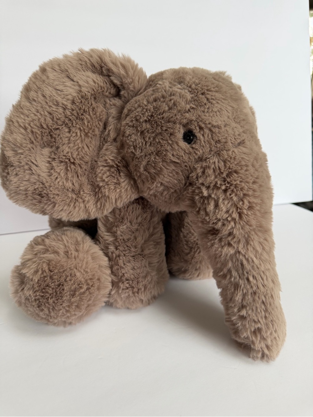Large 20”+ Cuddly Floppy Elephant Smudge Style - Picture 2 of 4